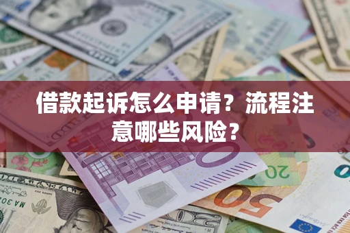 北京借款起诉怎么申请？流程注意哪些风险？