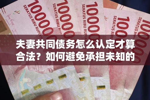 北京夫妻共同债务怎么认定才算合法？如何避免承担未知的债务风险？
